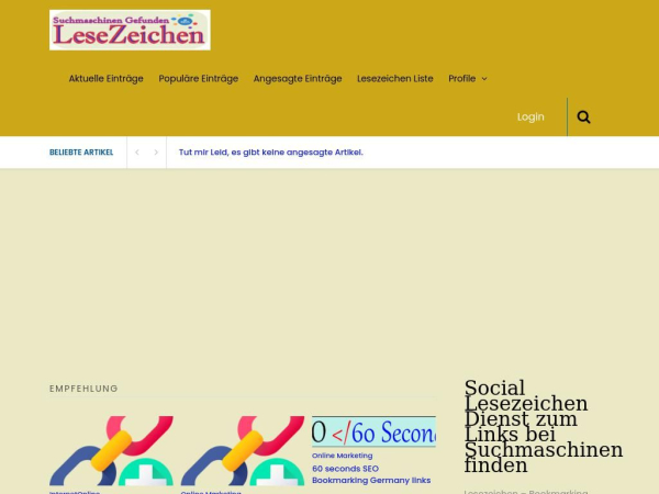 lesezeichen-bookmarking.de