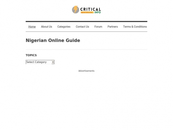 criticalinfo.com.ng