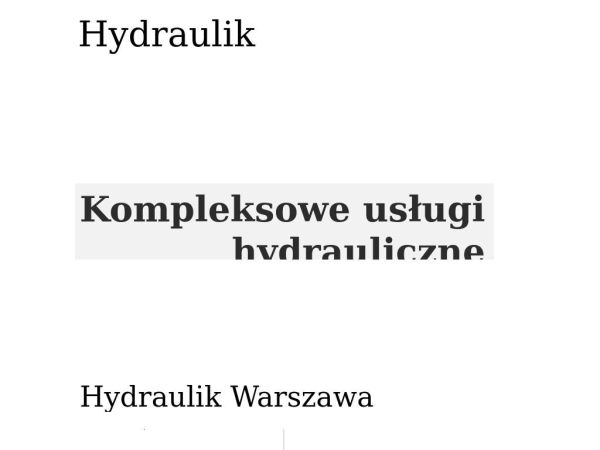 hydraulicy-warszawa.pl