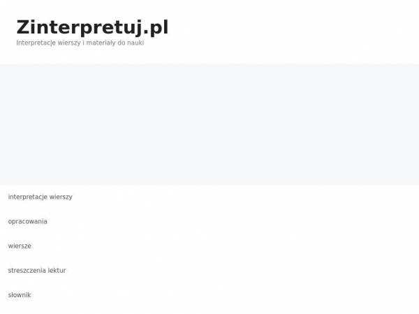 zinterpretuj.pl