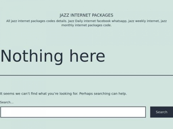 jazzinternetpackages.online