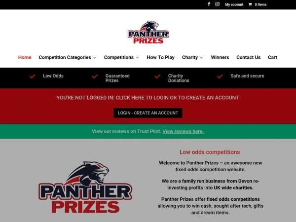 pantherprizes.com