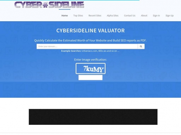 valuator.cybersideline.com