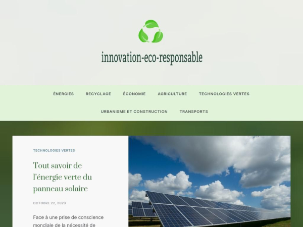 innovation-eco-responsable.fr