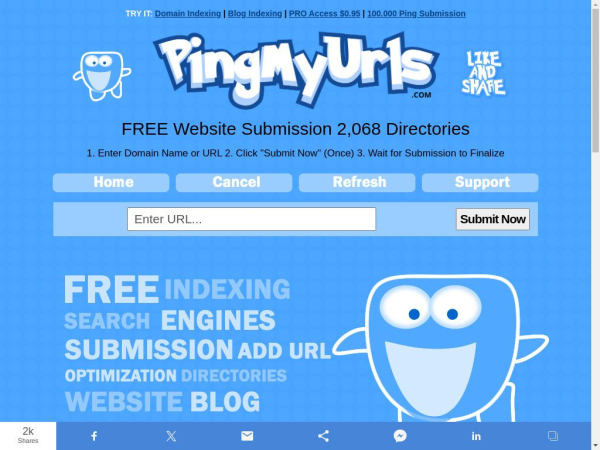 pingmyurls.com